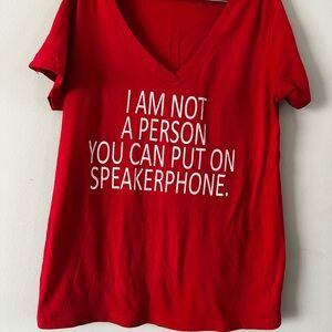 Red Graphic Tee - Short Sleeve